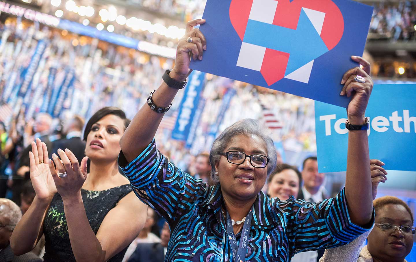 Donna Brazile at the DNC