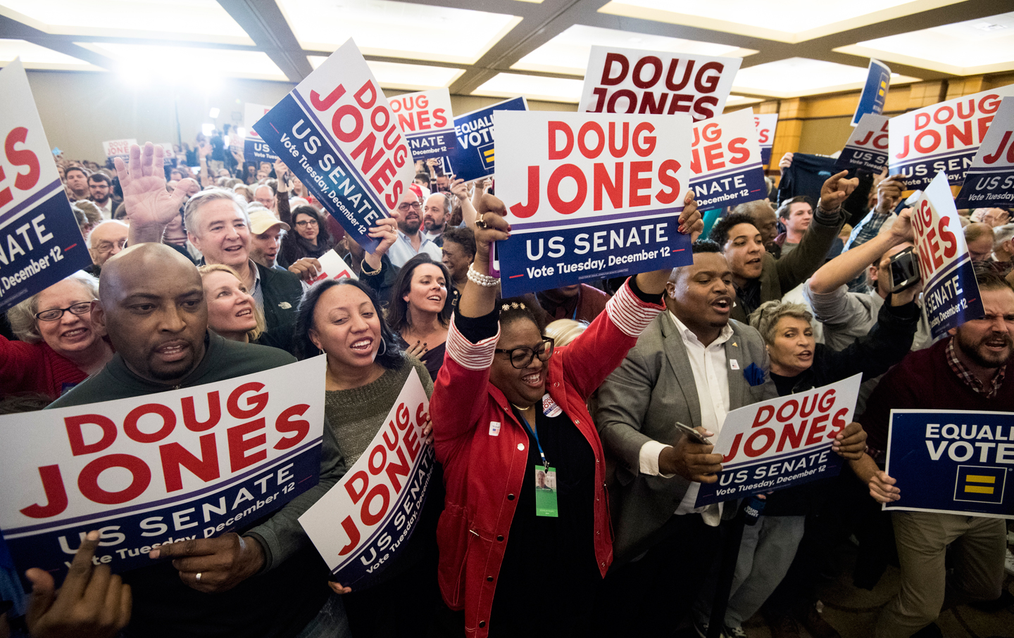 Black Voters, Mothers, and Millennials Carried Doug Jones to Victory