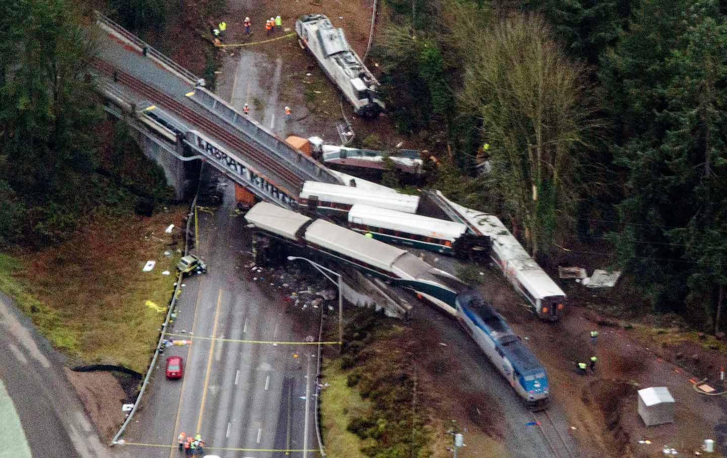 Amtrak Derailment Washington