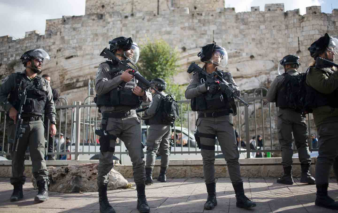 Jerusalem Israeli soldiers