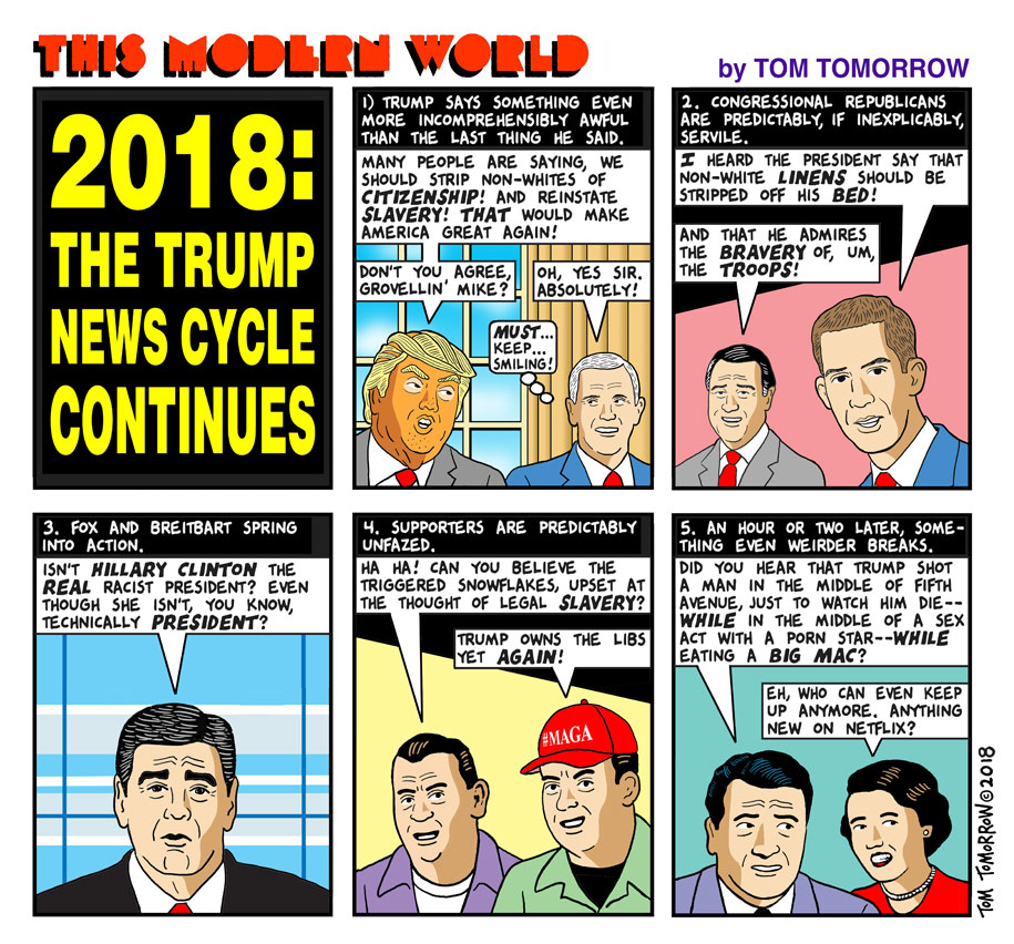 Tom Tomorrow cartoon