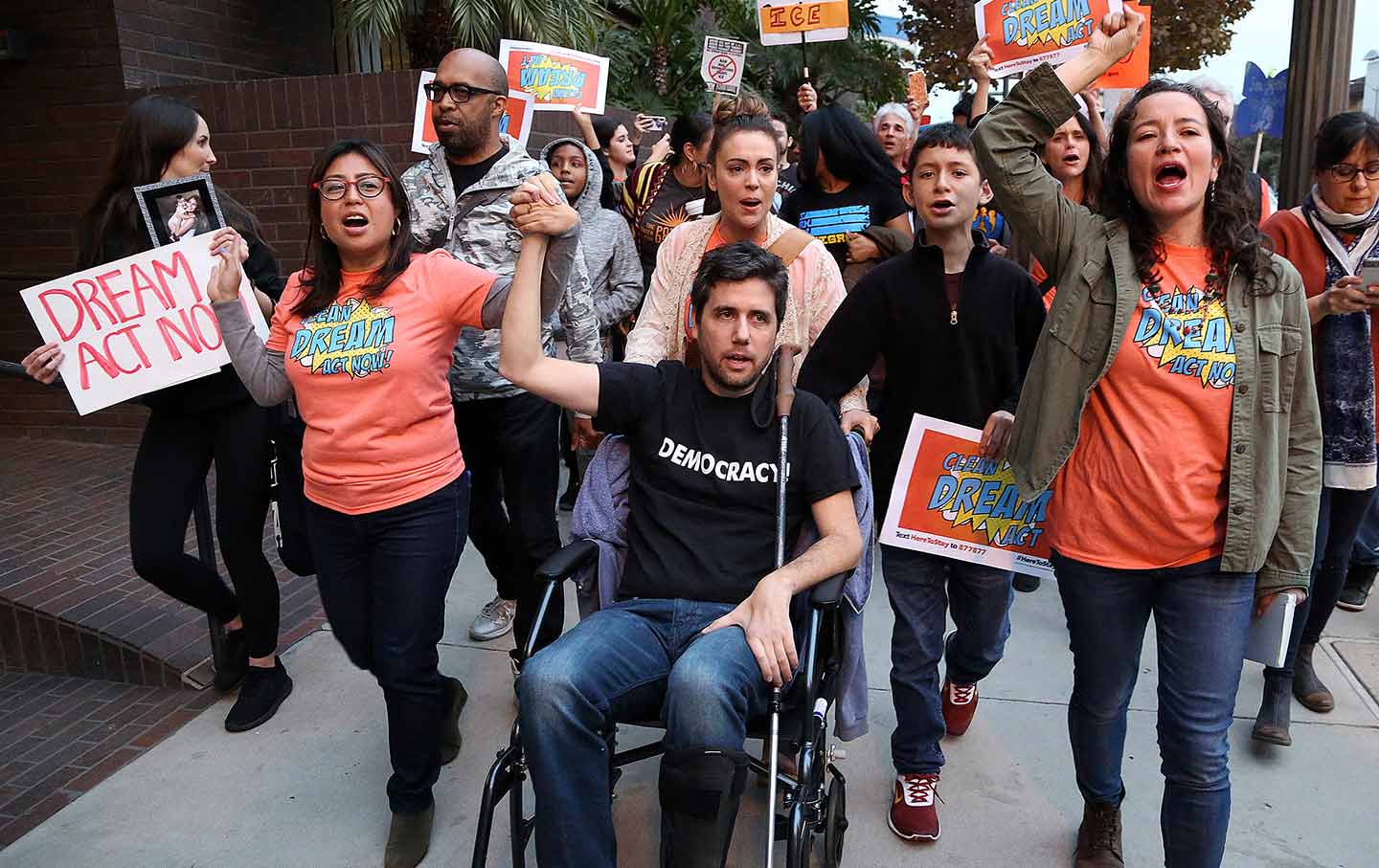 Ady Barkan DACA Protest