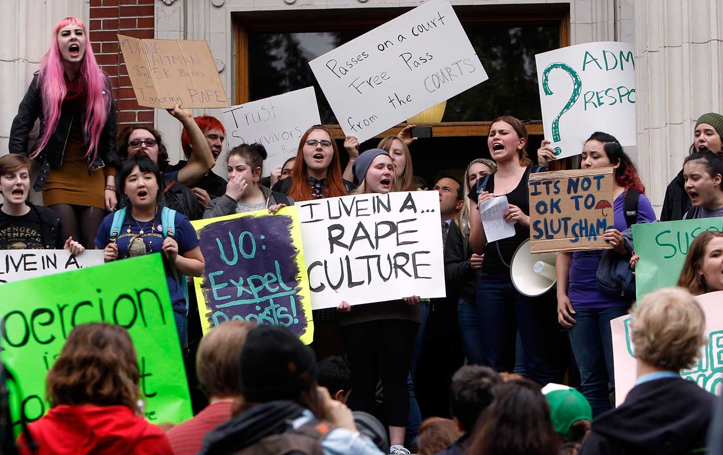 College Rally Against Campus Rape