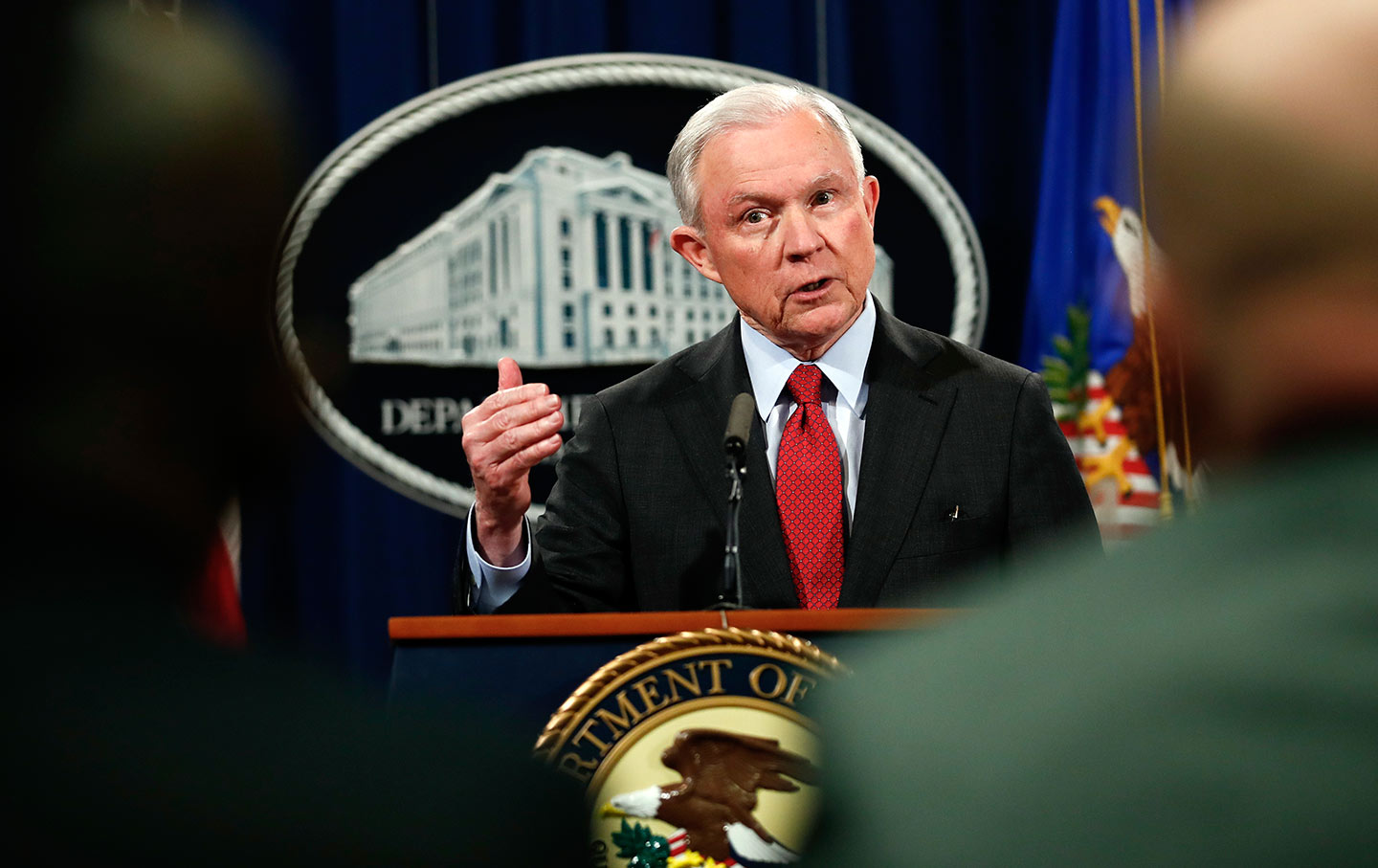 Jeff Sessions DOJ Conference