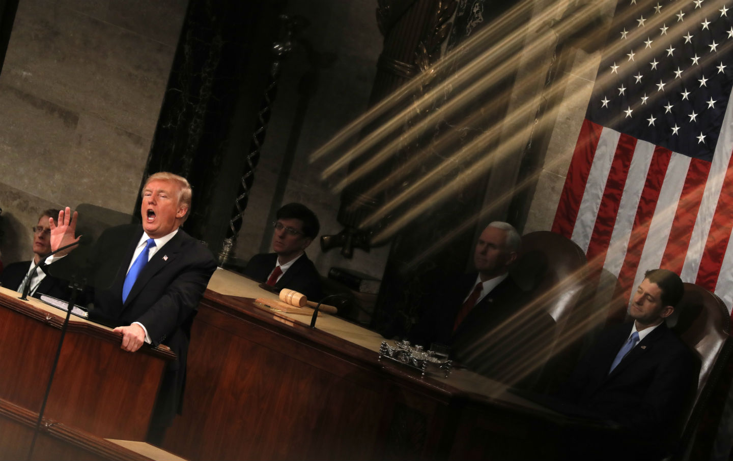 After a Dismal State of the Union, ‘We’re Going to Shake Off Trump’s Dark Shadow’