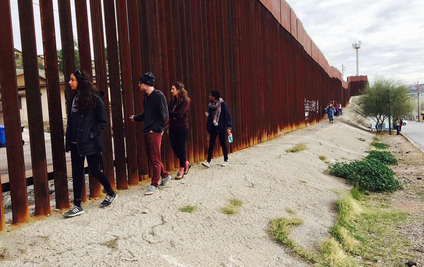 Nogales border wall