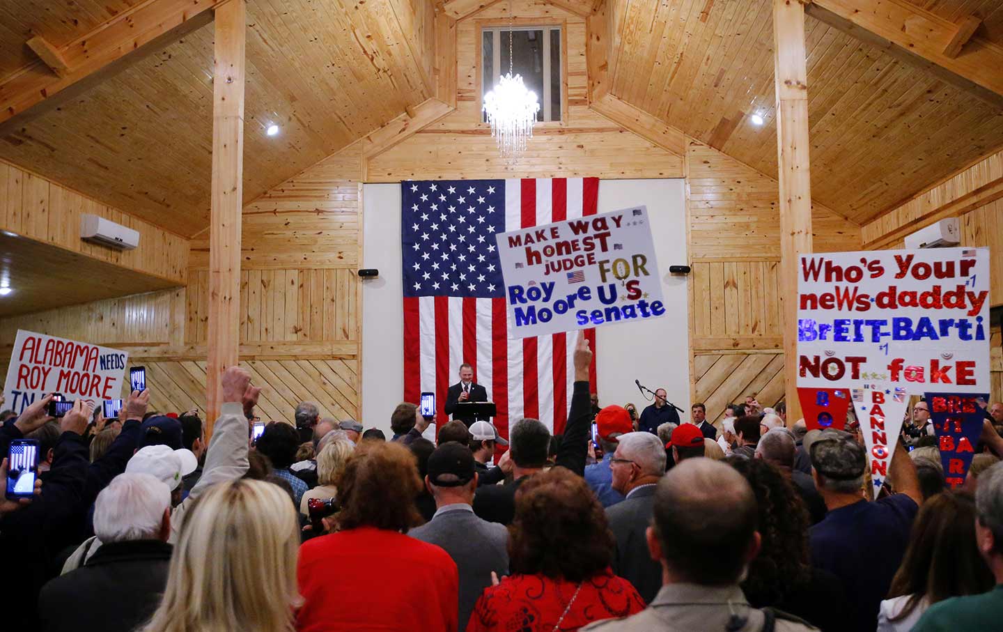 Roy Moore Campaign Rally