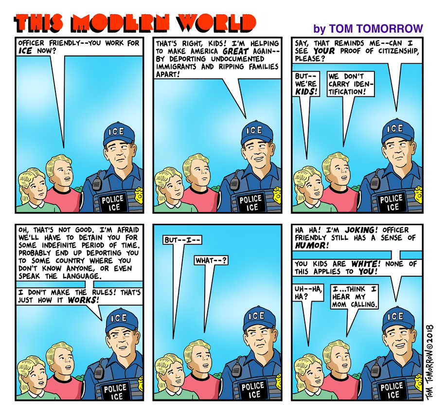 Tom Tomorrow cartoon