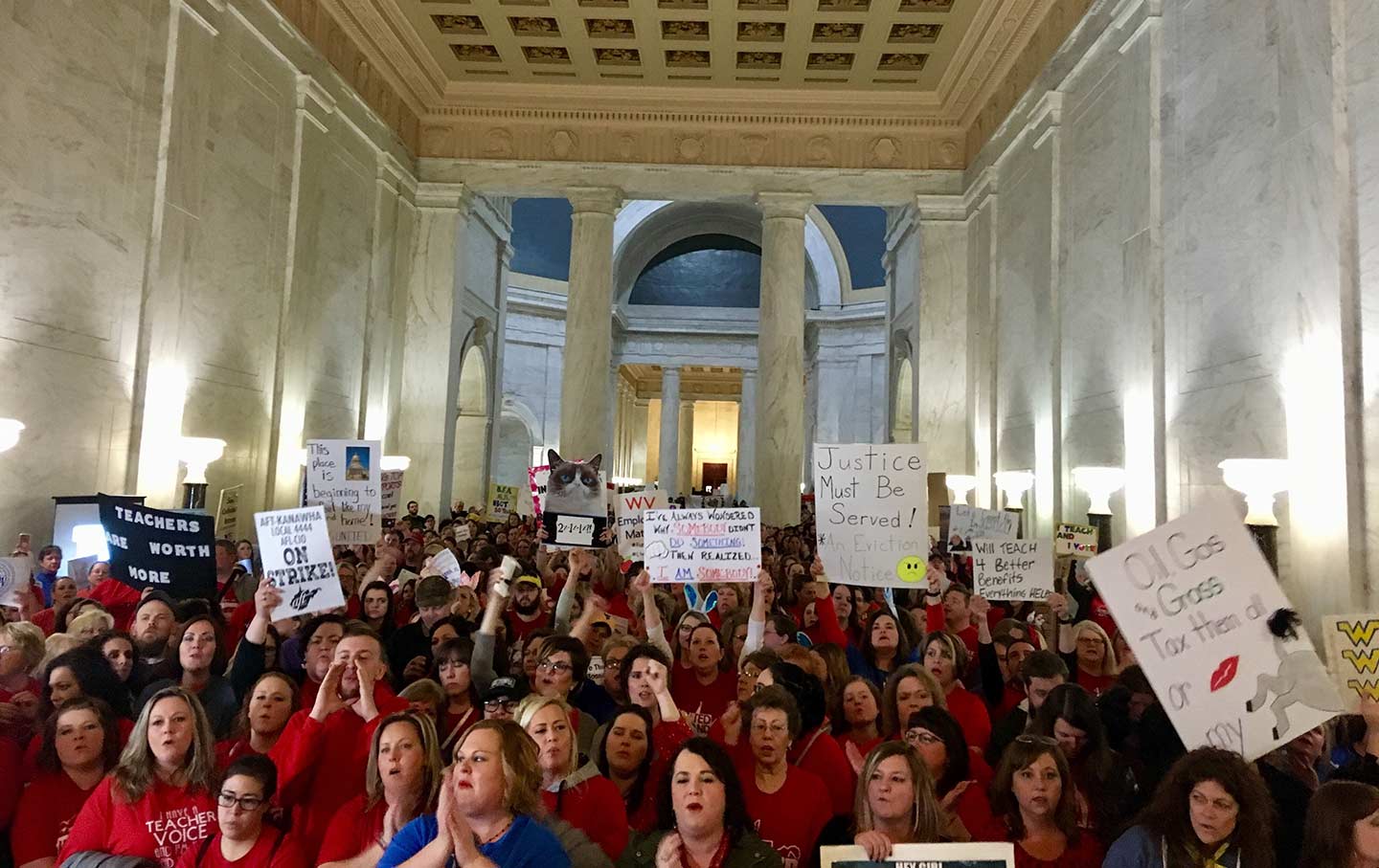 West Virginia teachers strike