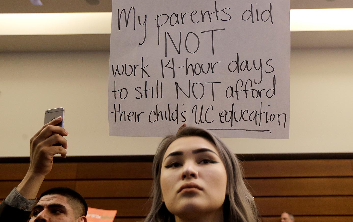 California Tuition Protest