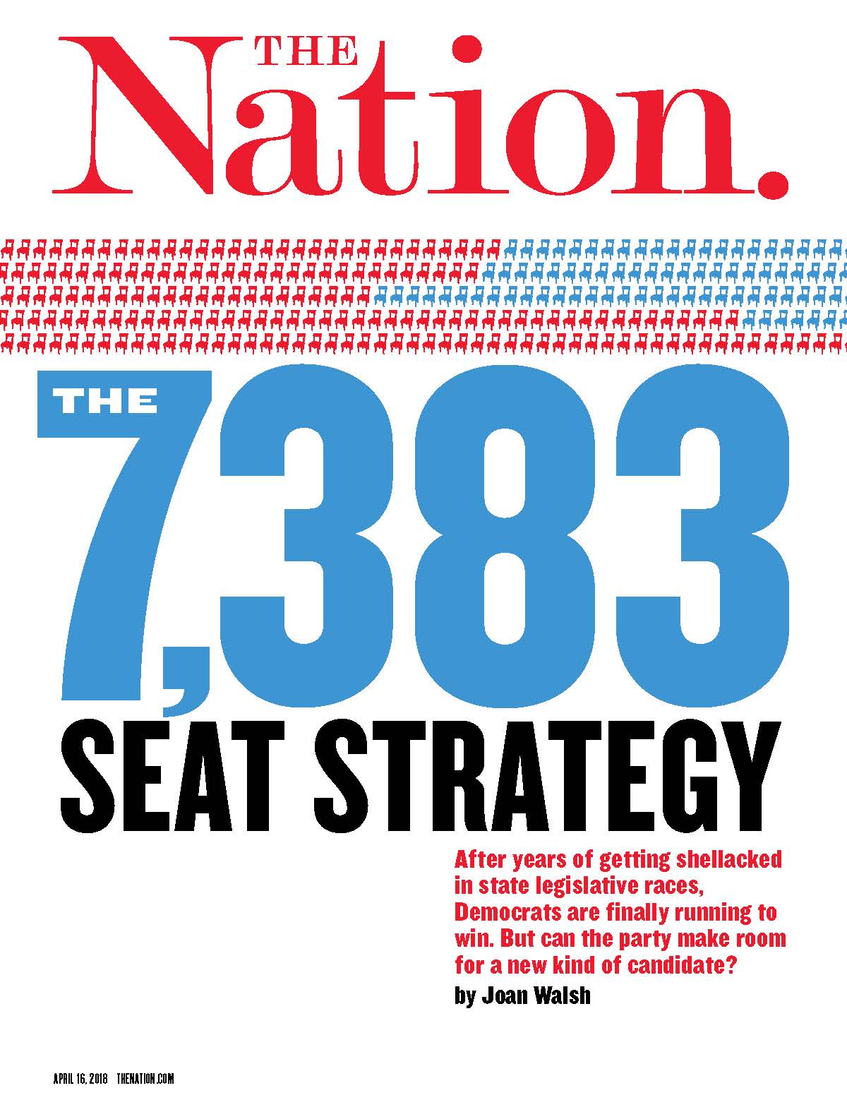 Cover of April 16, 2018, Issue