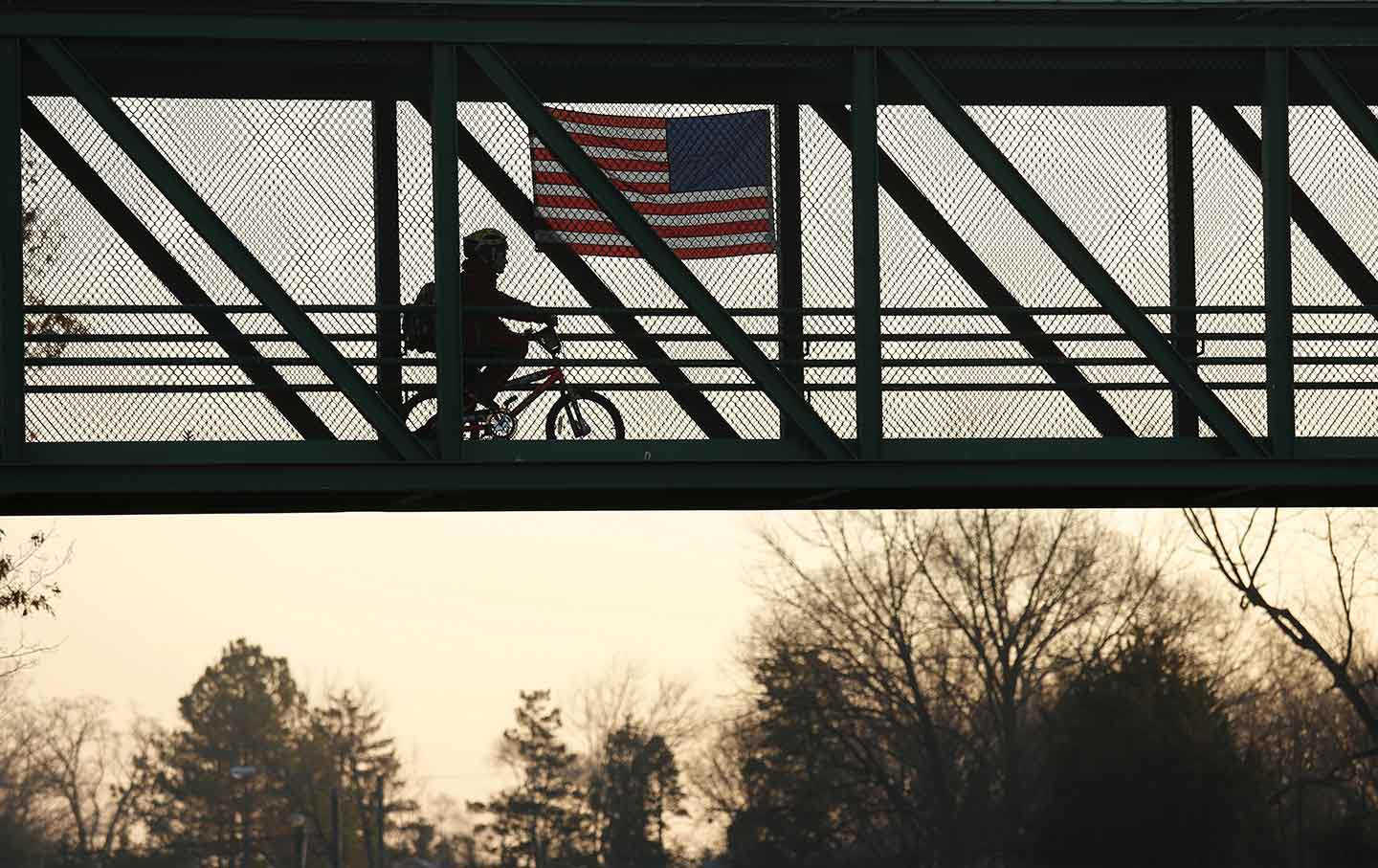 Boy US Flag DC