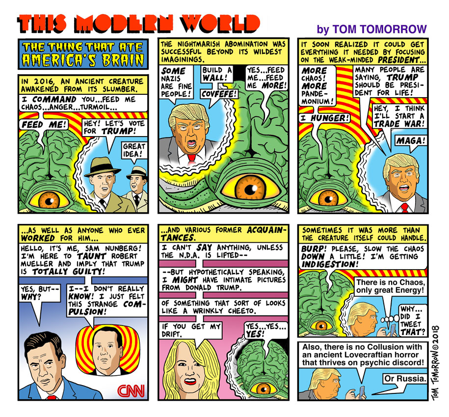Tom Tomorrow cartoon
