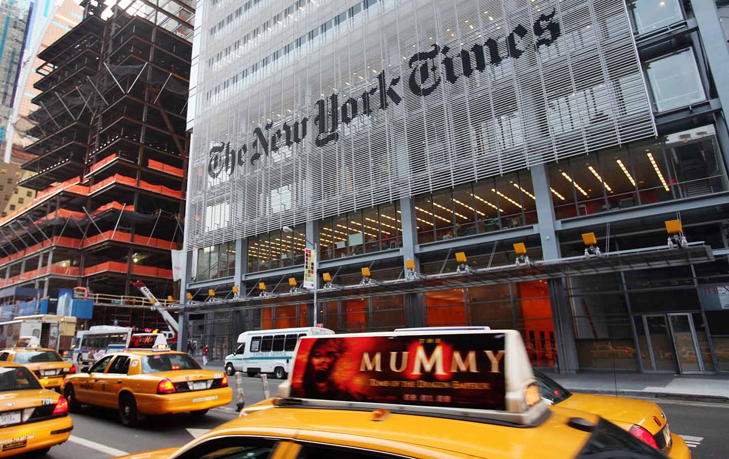 The New York Times building