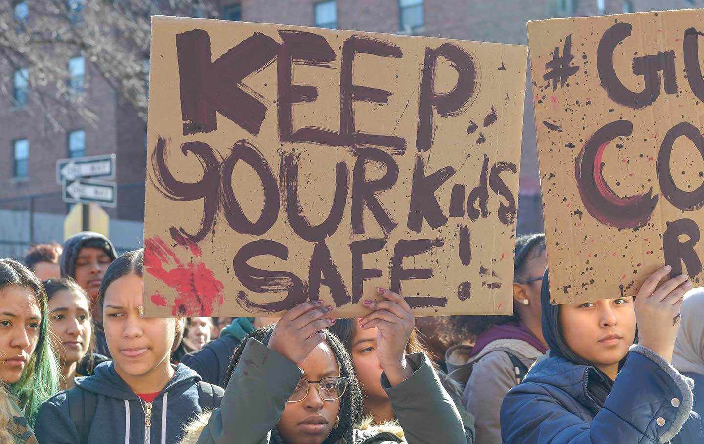 Student walkout for gun control