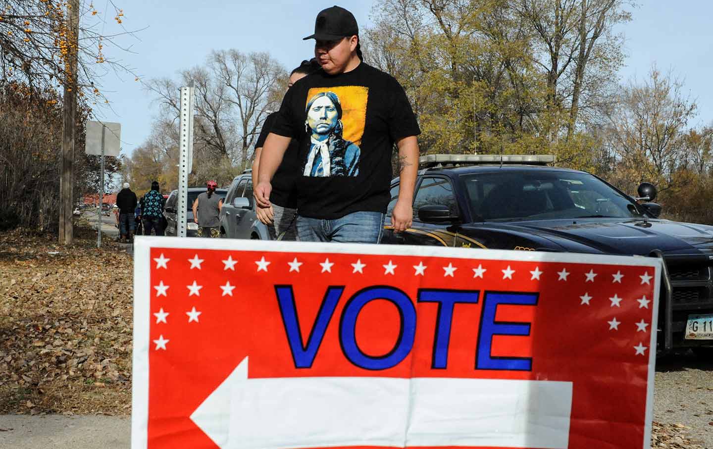 North Dakota voter