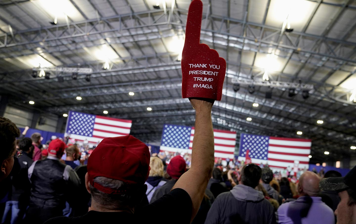 Trump Rally Supporters