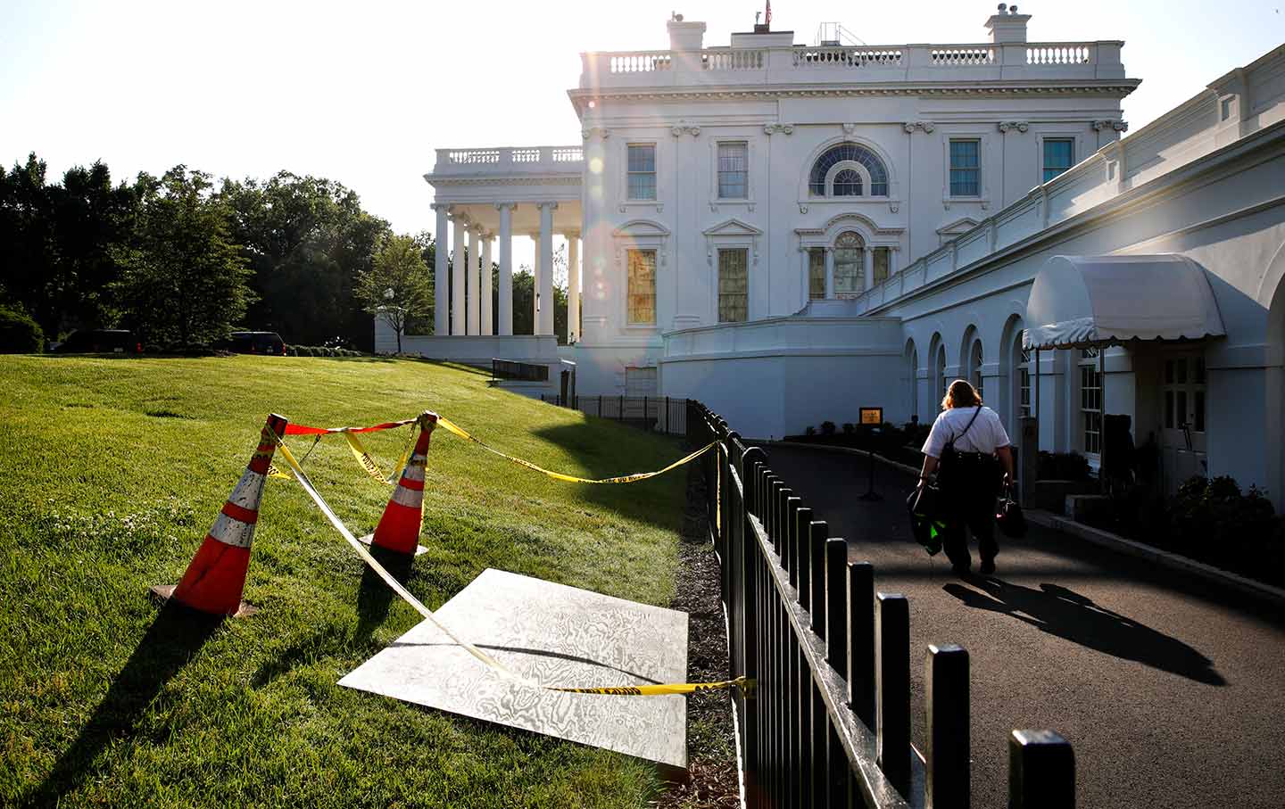 White House sinkhole