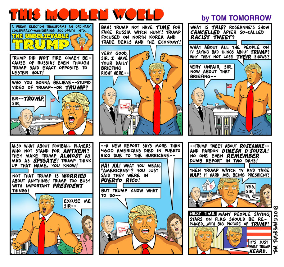 Tom Tomorrow cartoon