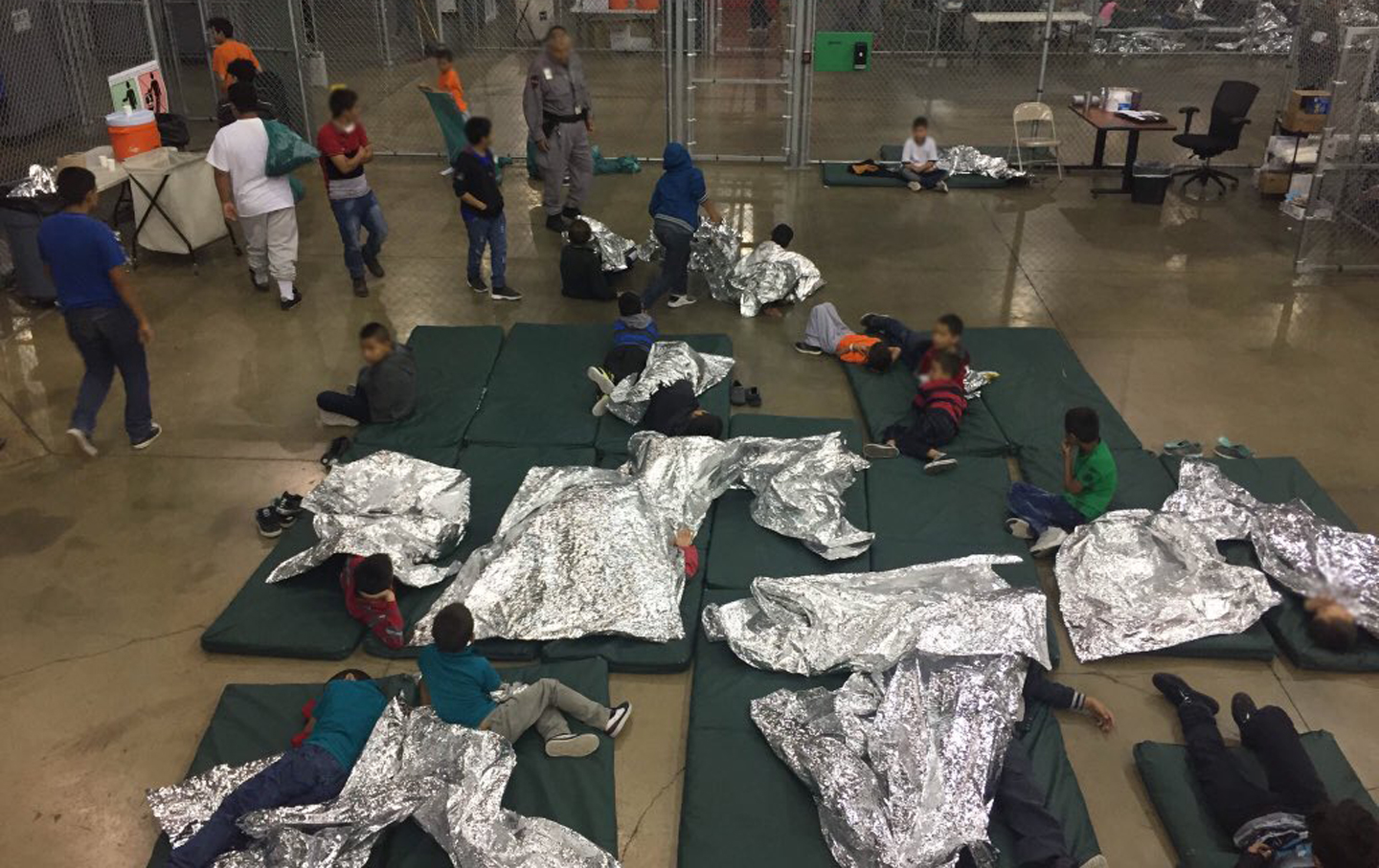 What It’s Like Inside a Border Patrol Facility Where Families Are Being Separated