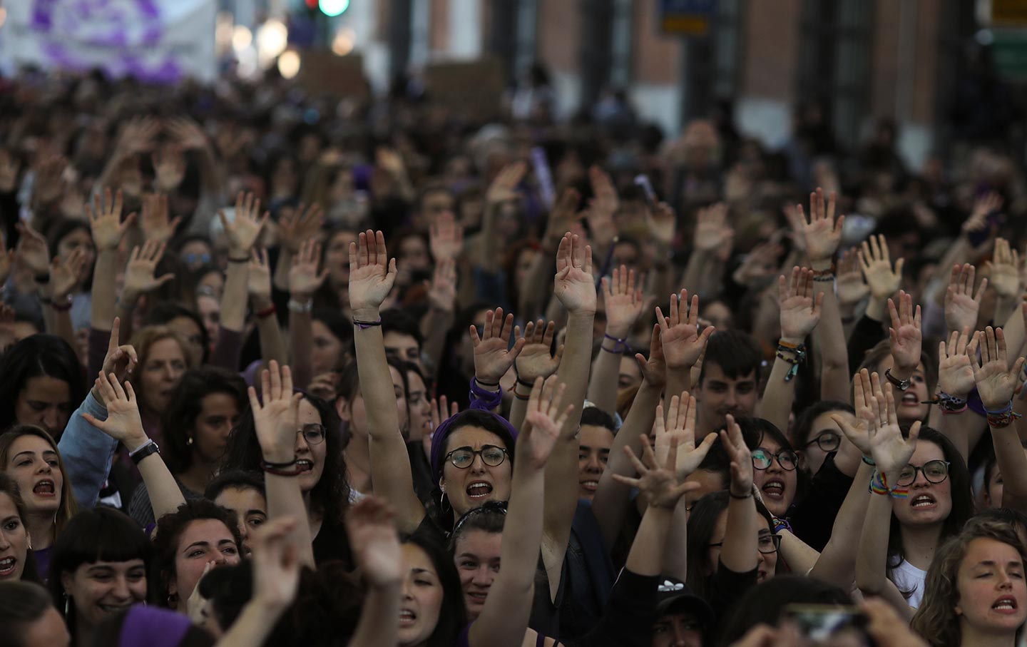 Spain La Manada protest