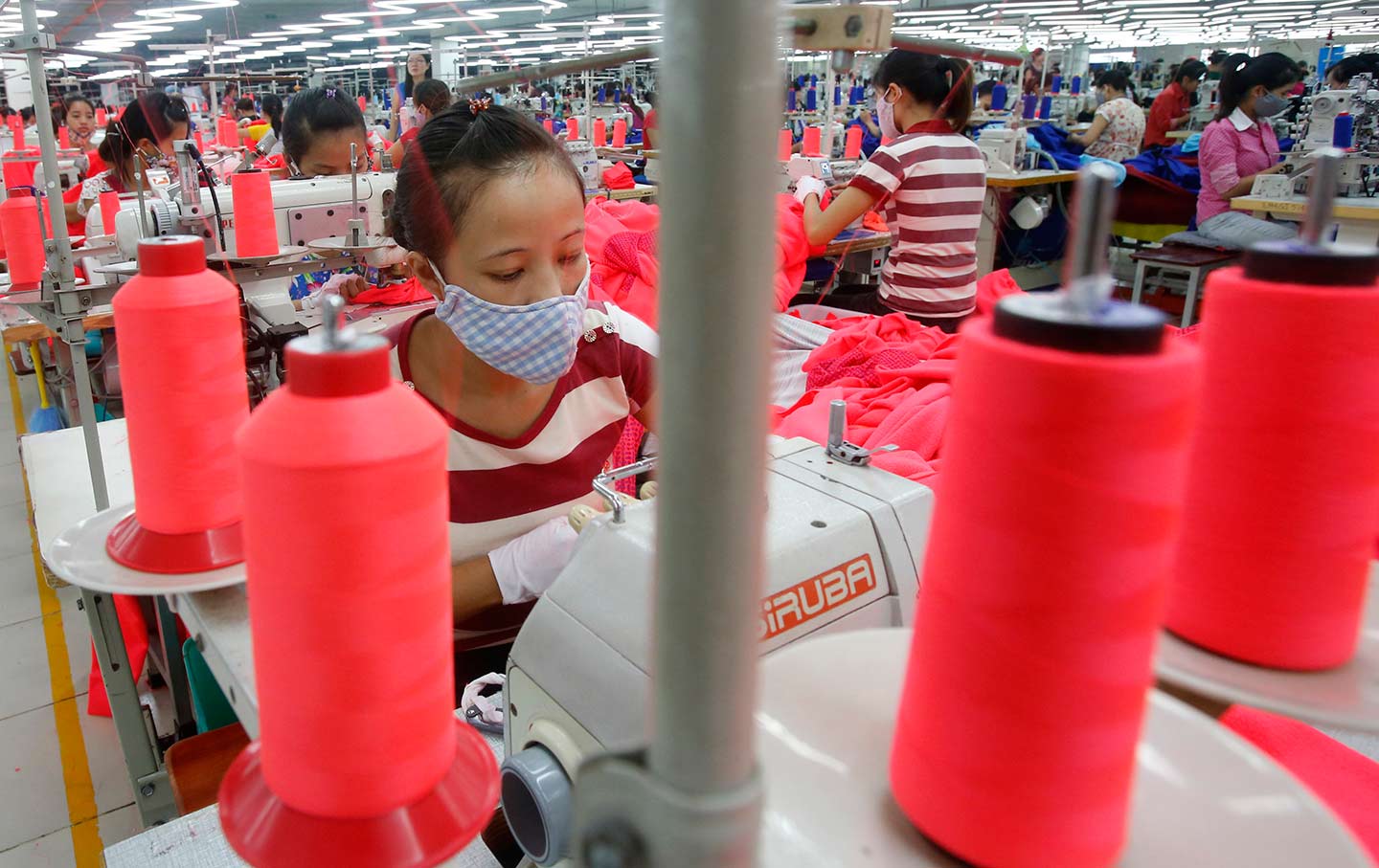 Vietnam Garment Factory Workers