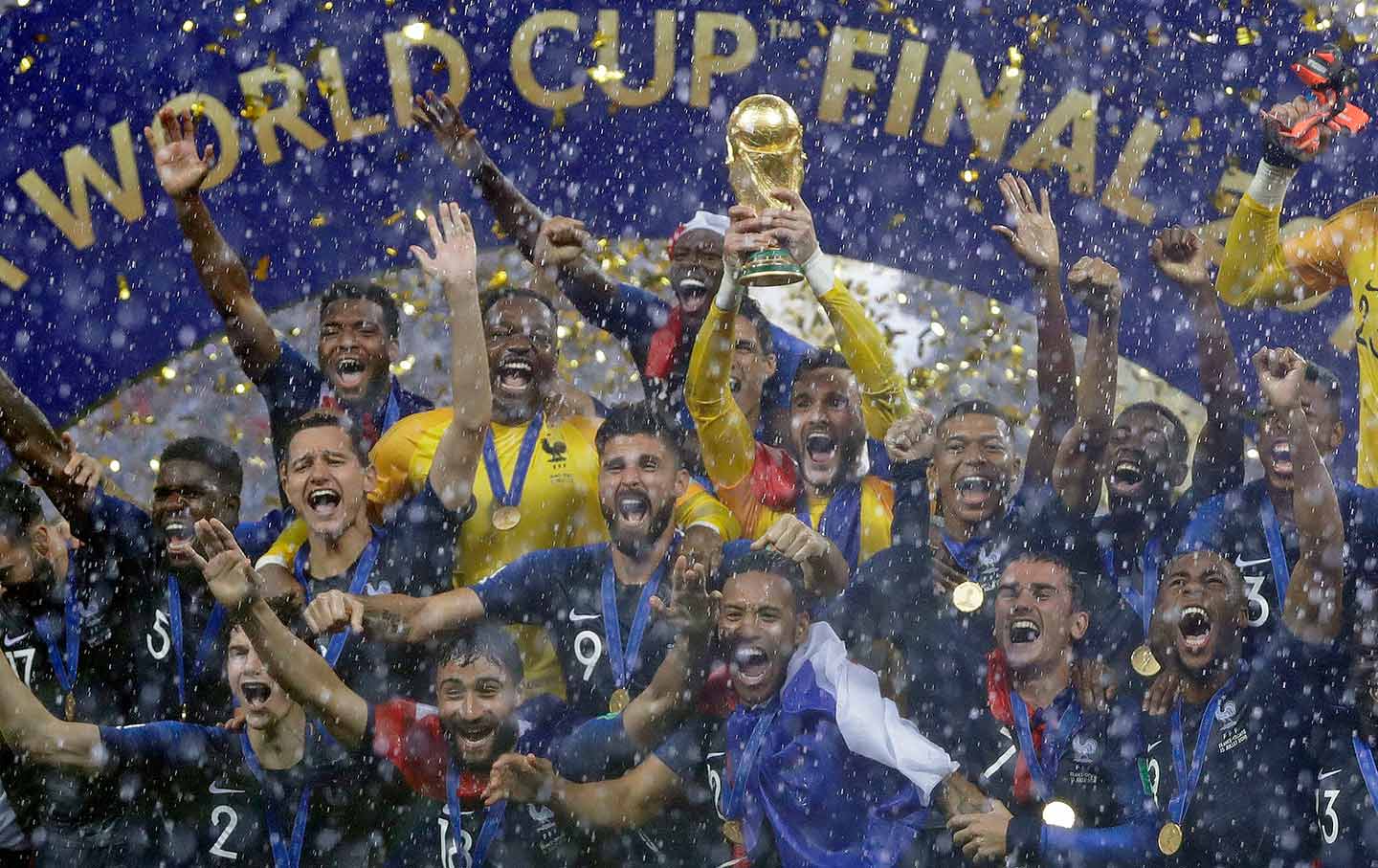 France wins the World Cup