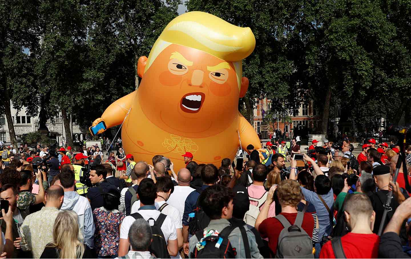 Trump blimp in London