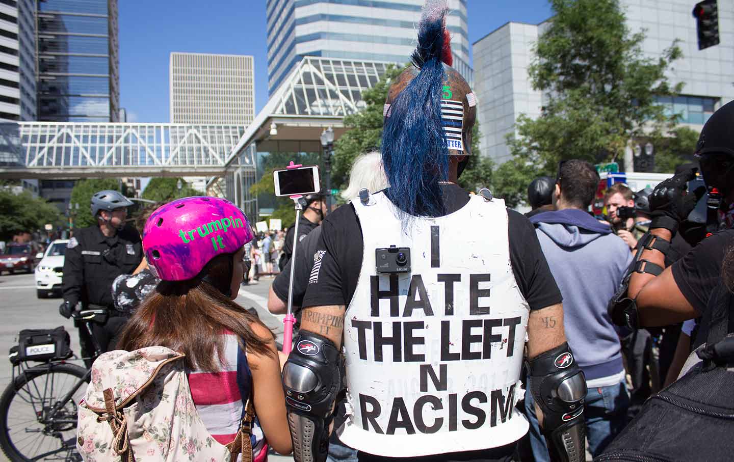 Portland Far Right Rally