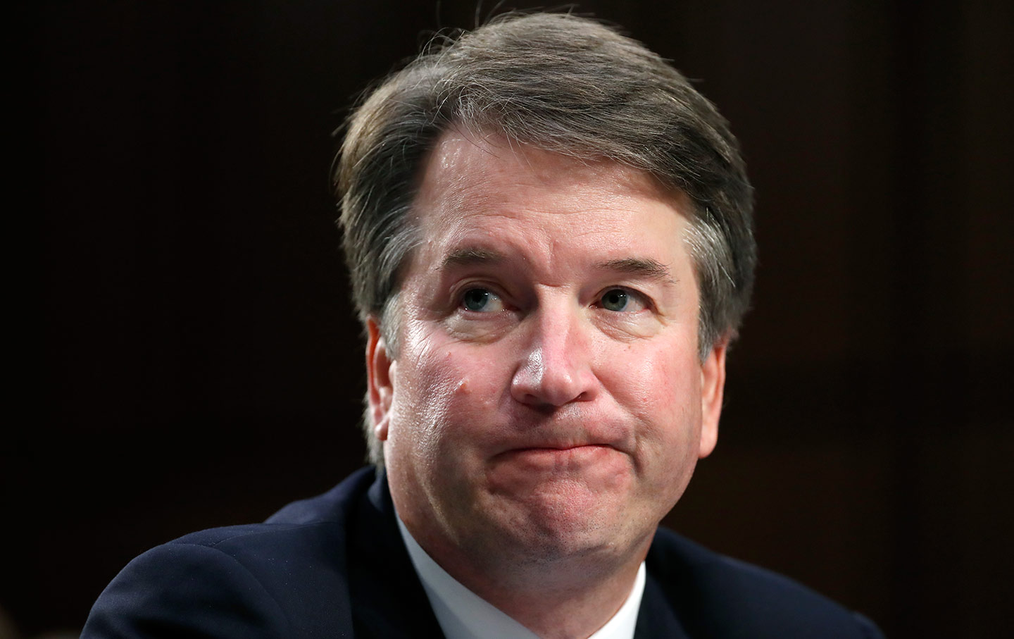 Brett Kavanaugh confirmation frown