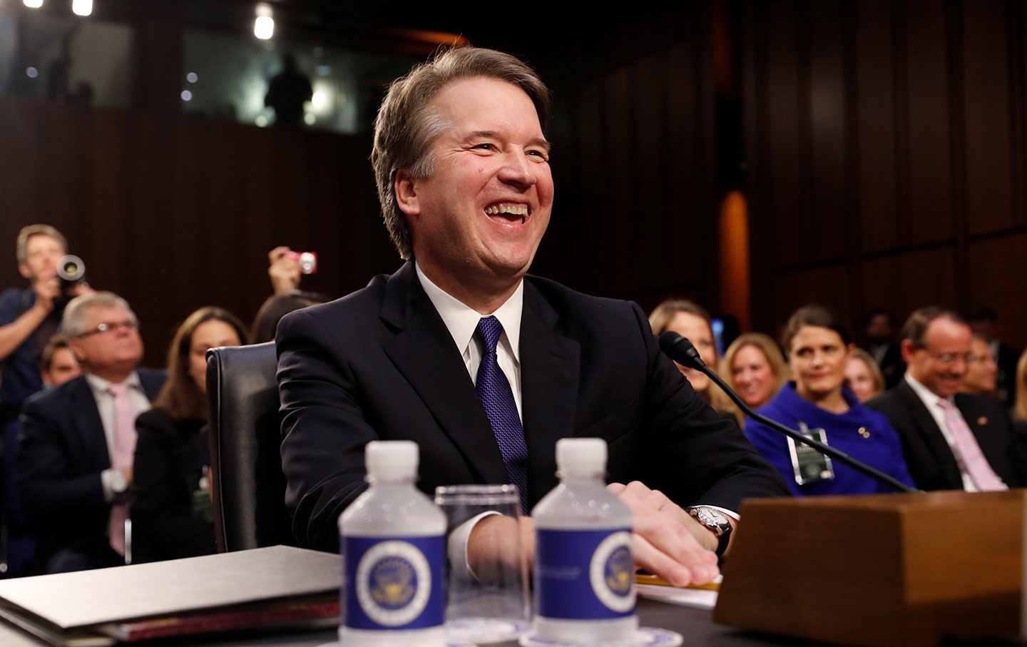 Brett Kavanaugh Laughing