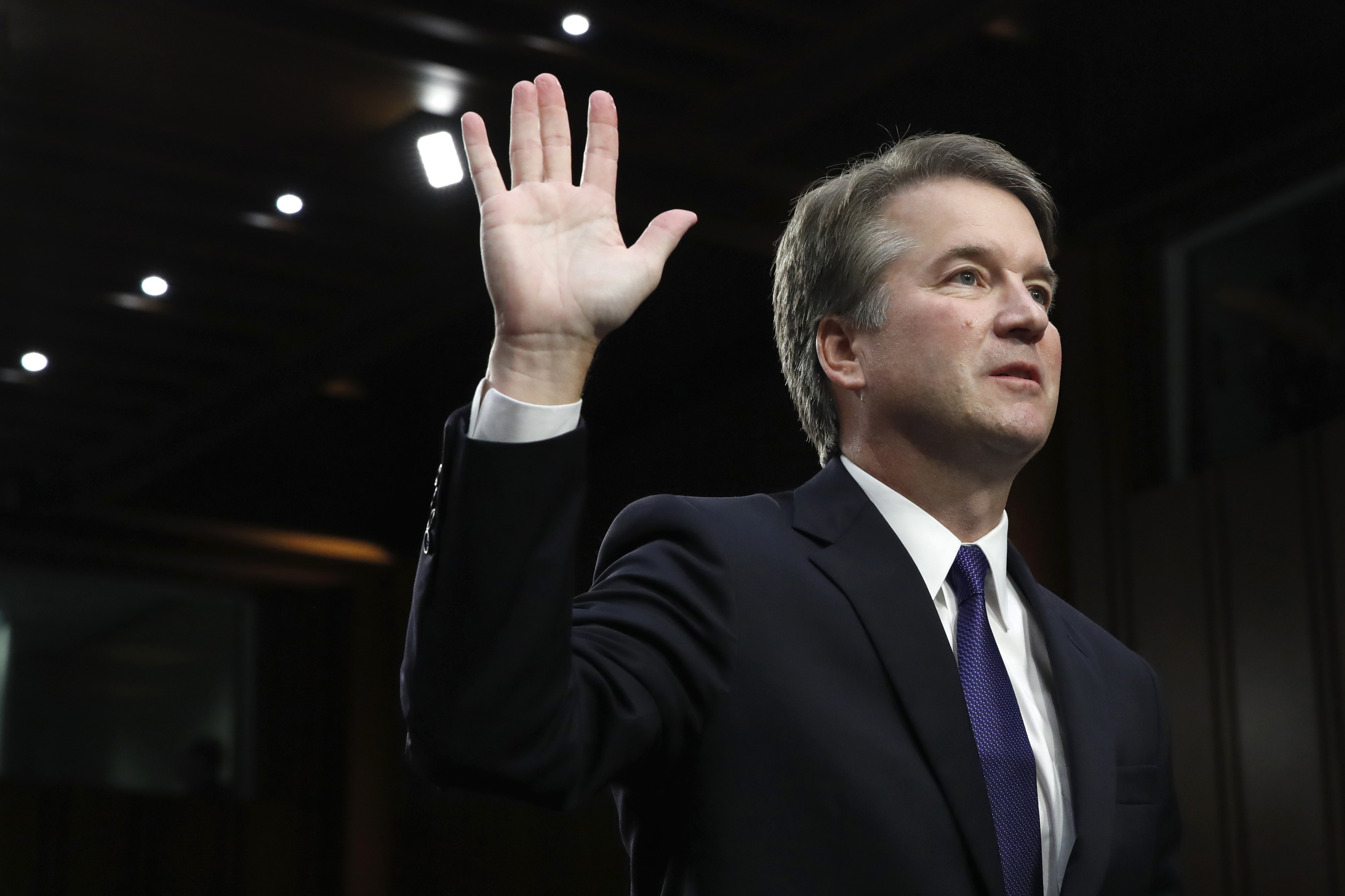 Brett Kavanaugh swearing in