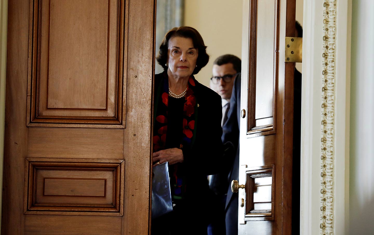 Feinstein Behind a Door