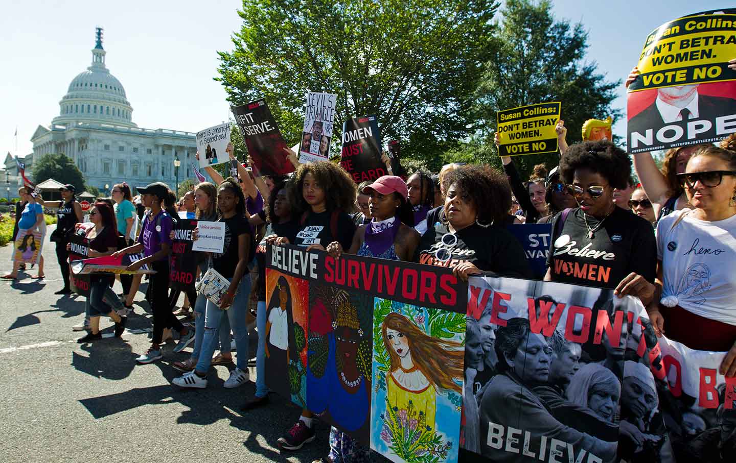 Kavanaugh protests