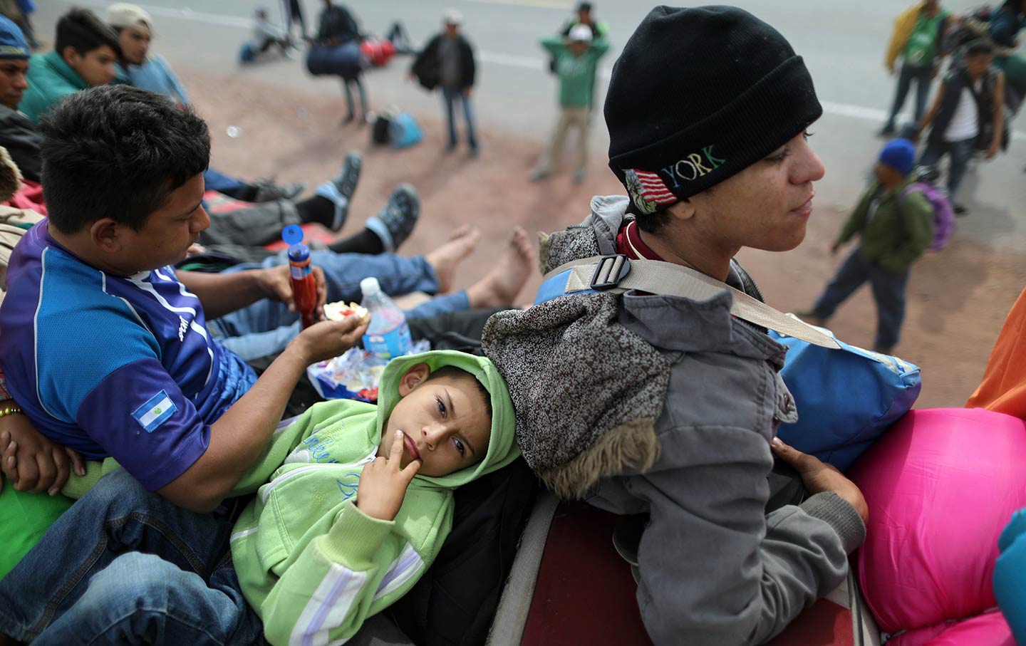 Migrant caravan from Honduras