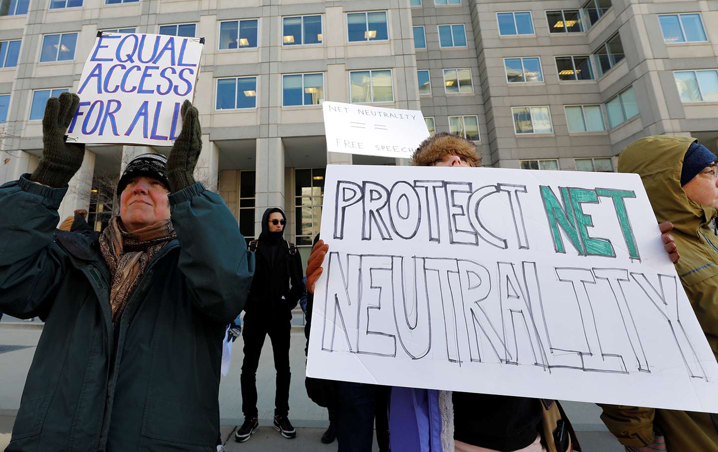 Net Neutrality Protest FCC