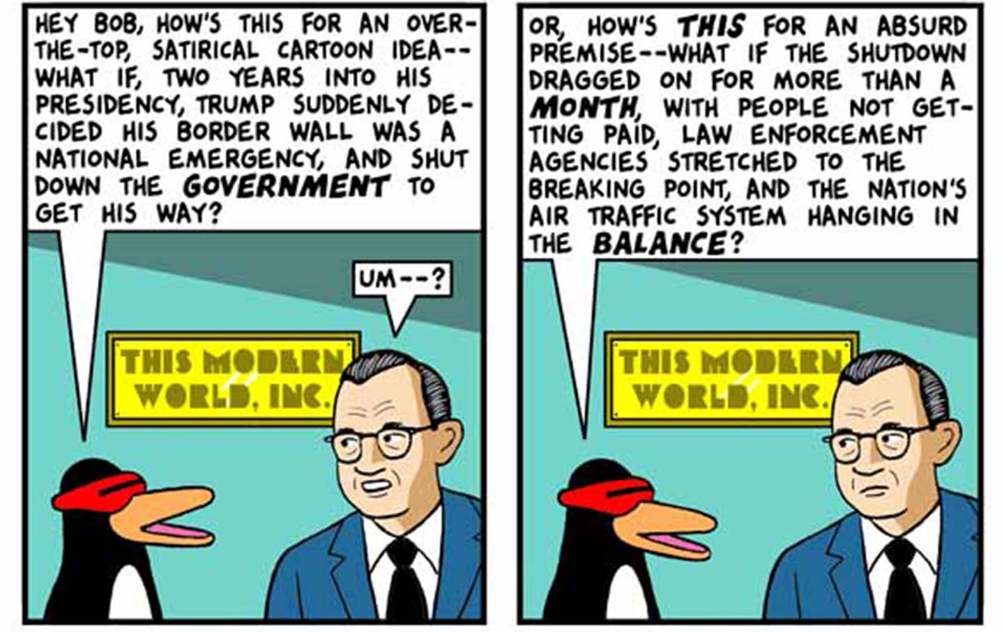 Tom Tomorrow cartoon