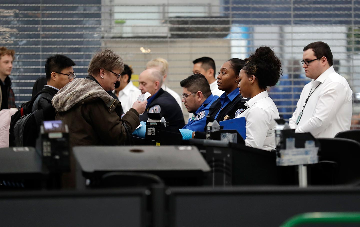 TSA Workers During Shutdown