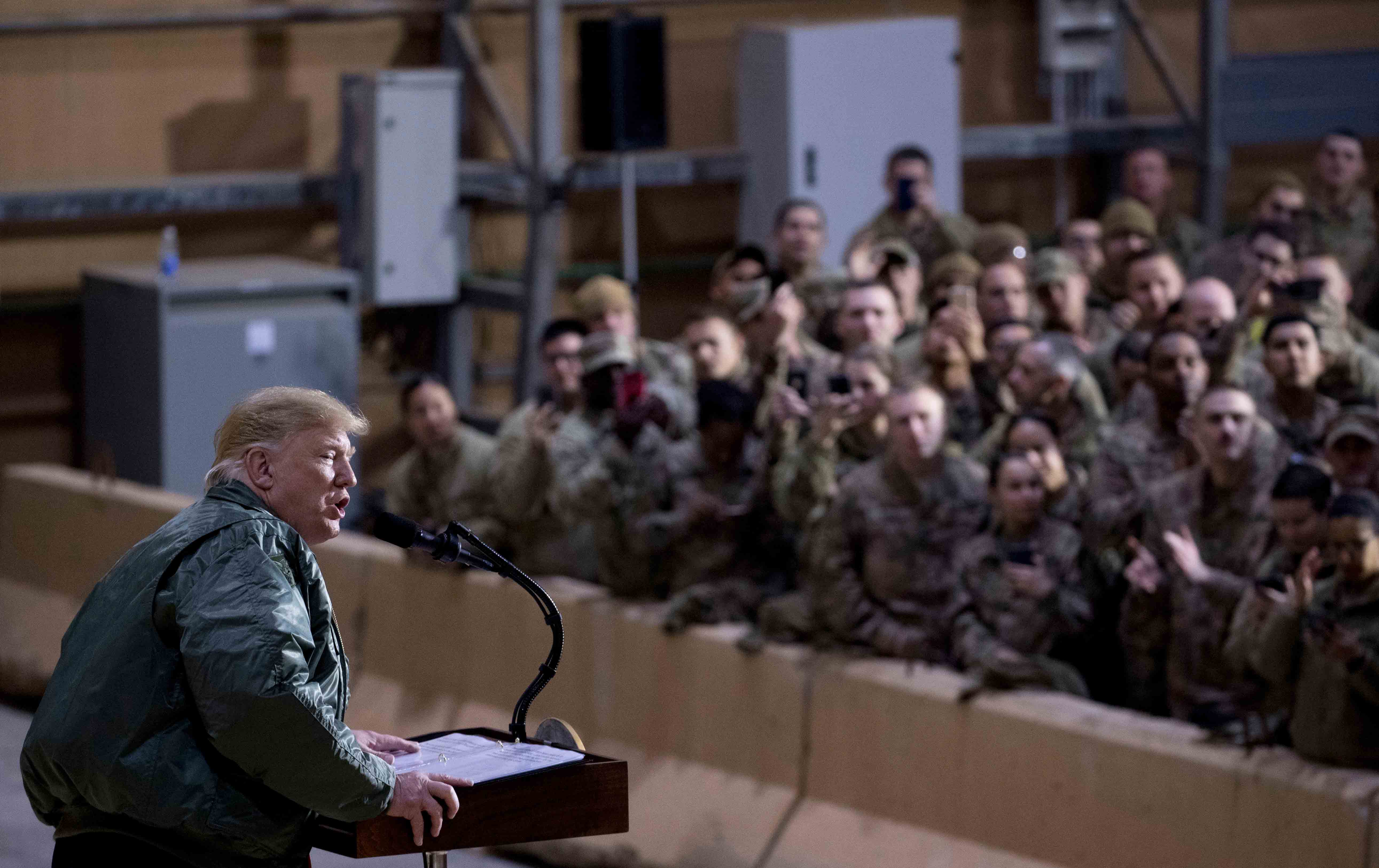 Trump at Hangar Rally