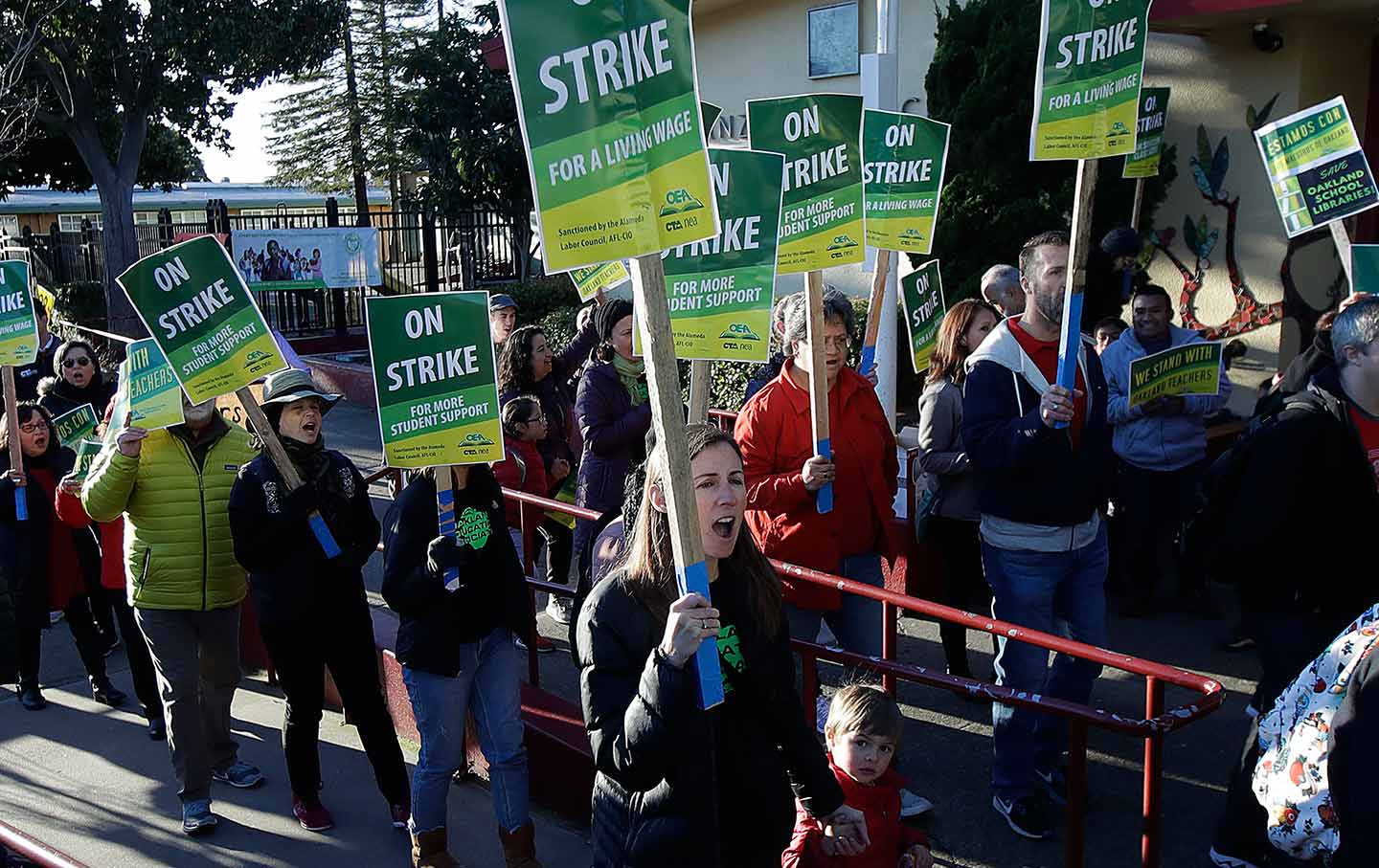 Oakland Teachers on Strike