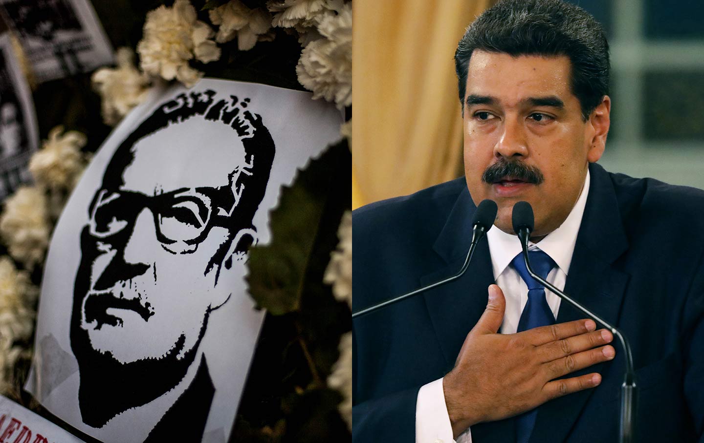 Allende and Maduro