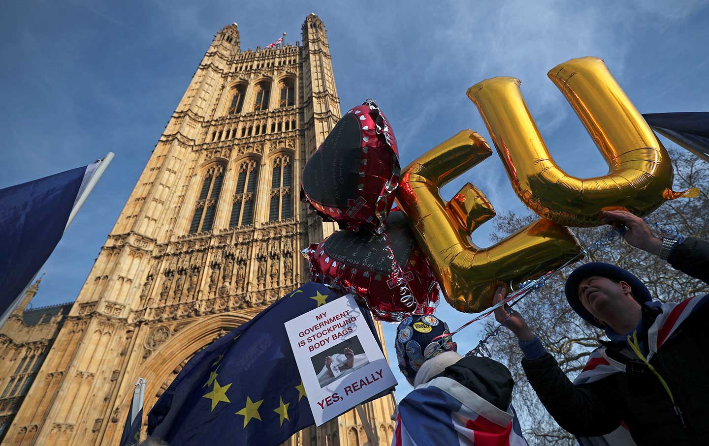 Anti-Brexit demonstrators