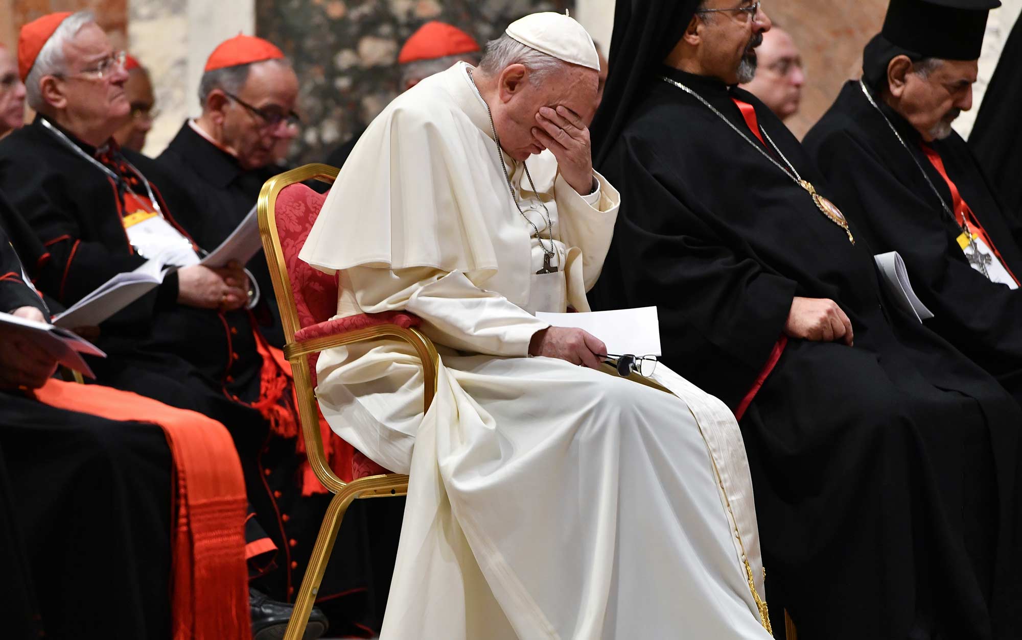 Pope Francis at the Vatican