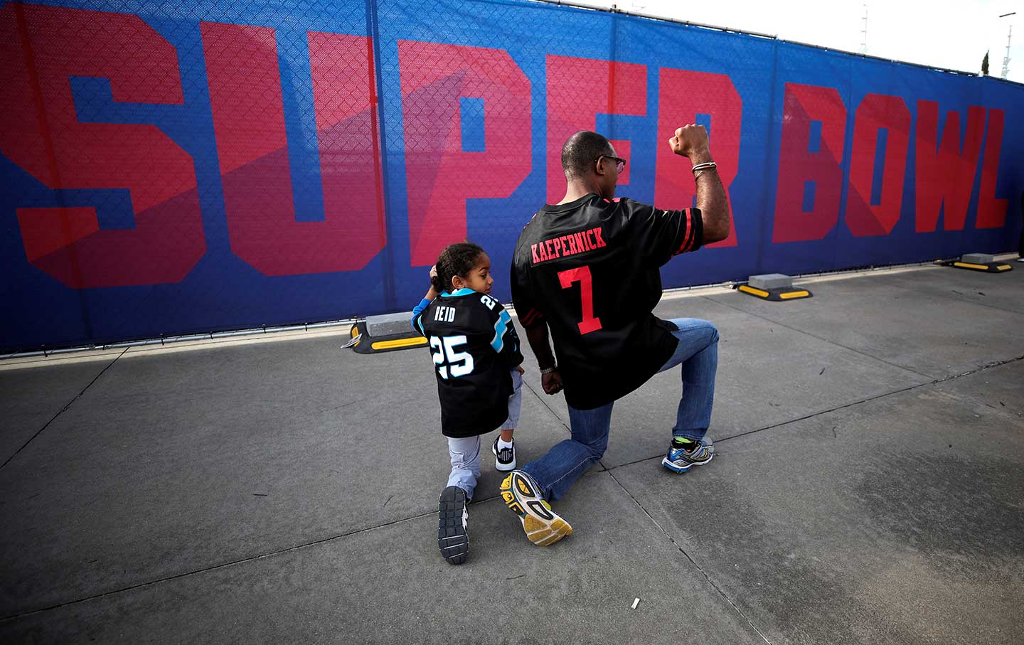 Super Bowl Protest