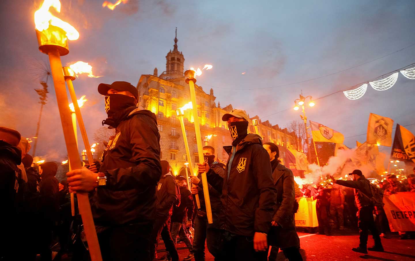 Neo-Nazis and the Far Right Are On the March in Ukraine