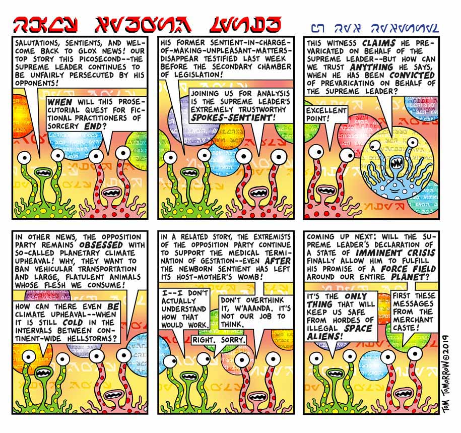 Tom Tomorrow cartoon