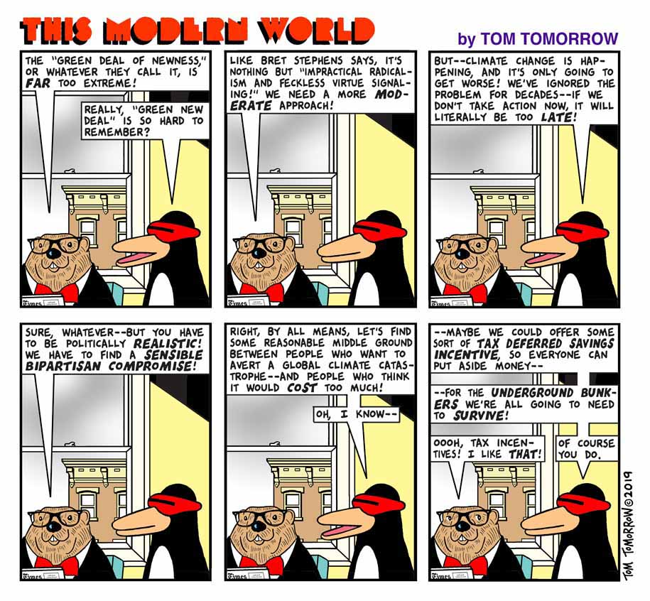 Tom Tomorrow cartoon