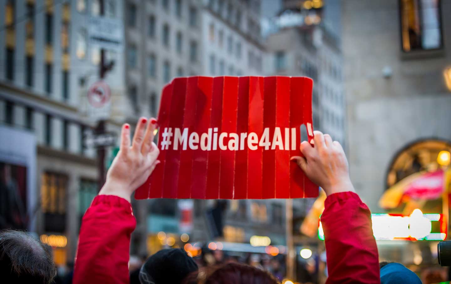 Medicare for All protest