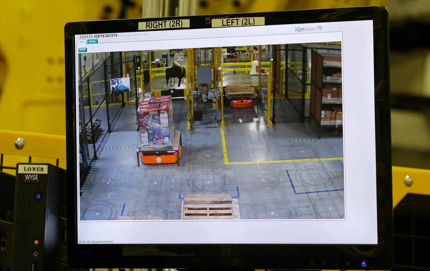 Worker surveillance at Amazon