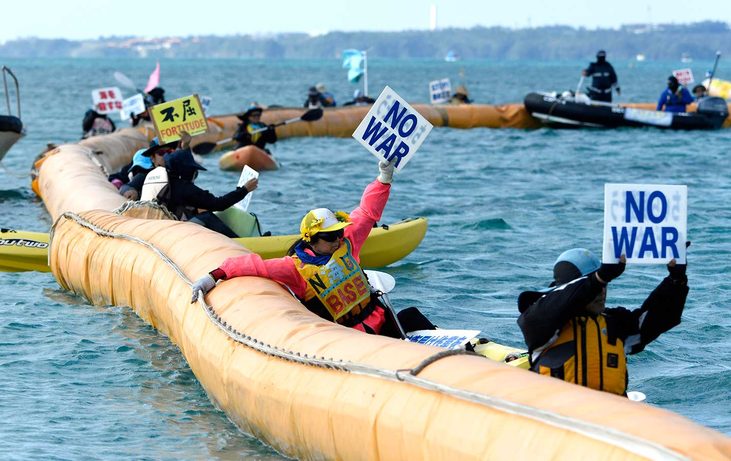 Okinawa Base Protest